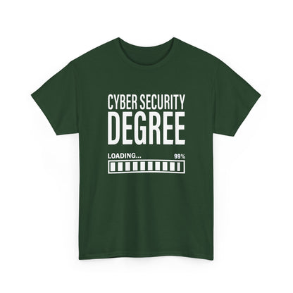 Cybersecurity Student Engineer Cyber Security Degree Loading Gift Unisex T-Shirt