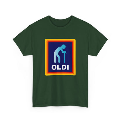 Oldi - Funny Parody for Grandpa Birthday or Grandma Birthday Gift Unisex T-Shirt