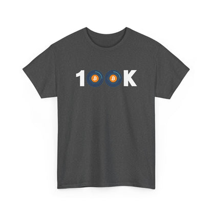 Bitcoin 100K Bitcoin BTC 100k Crypto Cryptocurrency Gift Unisex T-Shirt