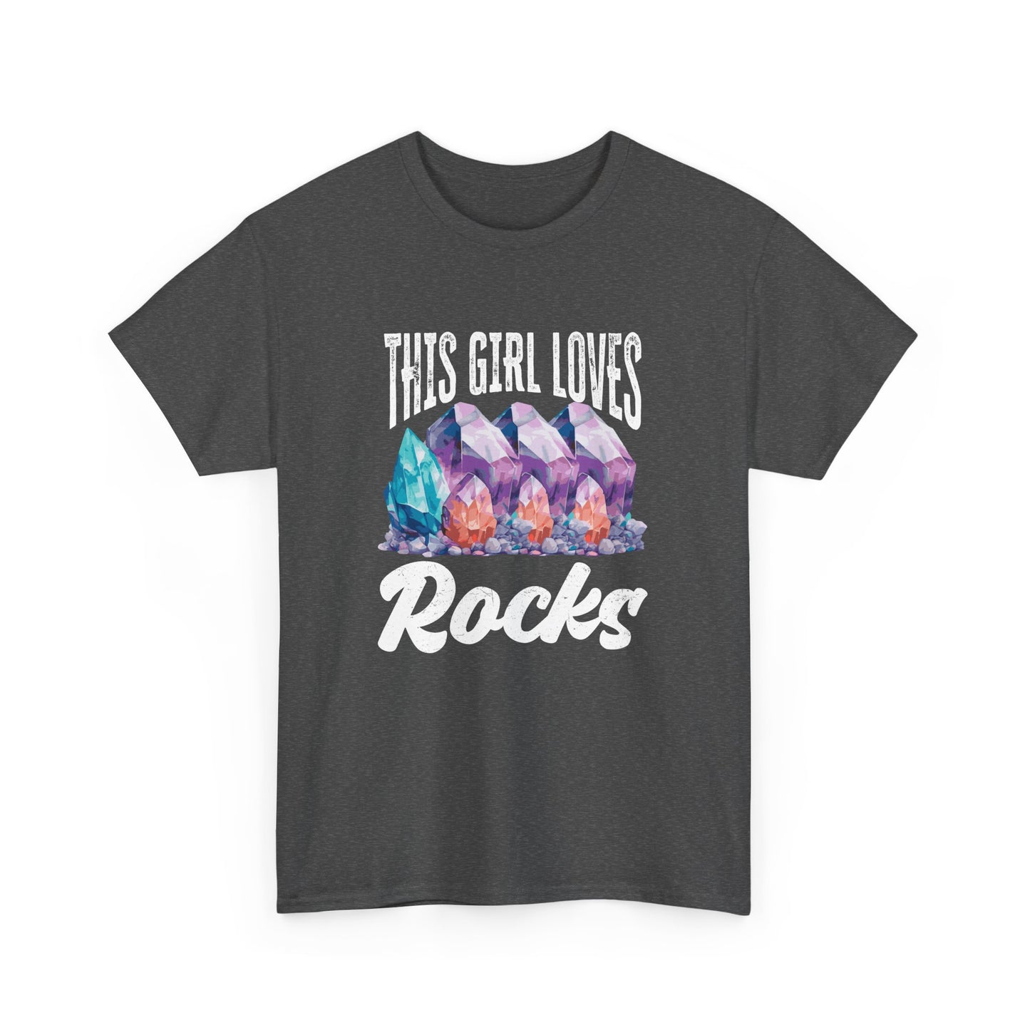 This Girl Loves Rocks Geologist - Rock Collector Geology Gift Unisex T-Shirt