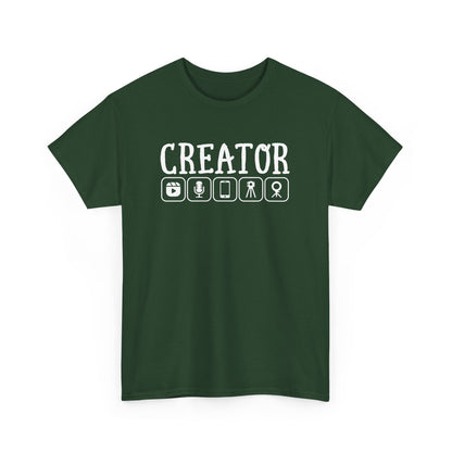 Content Creator Vlogger Online Streamer Influencer Men Women Gift Unisex T-Shirt