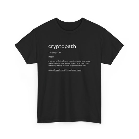 Cryptopath Definition Bitcoin Hodl Bitcoin Crypto Trader Gift Unisex T-Shirt