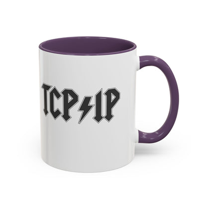 Funny Network Engineer Cybersecurity IT Support TCP IP Coder Mug