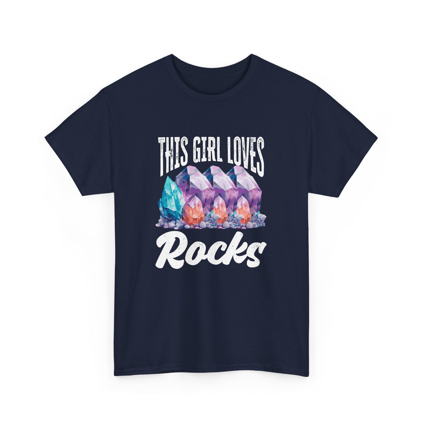 This Girl Loves Rocks Geologist - Rock Collector Geology Gift Unisex T-Shirt