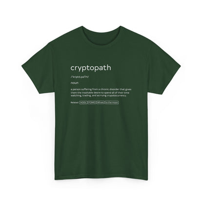Cryptopath Definition Bitcoin Hodl Bitcoin Crypto Trader Gift Unisex T-Shirt