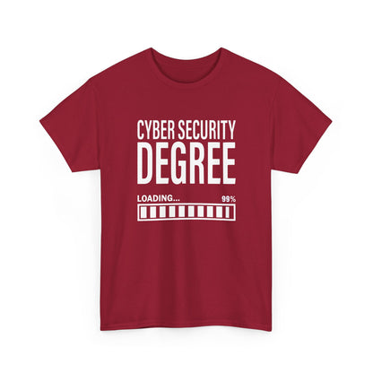 Cybersecurity Student Engineer Cyber Security Degree Loading Gift Unisex T-Shirt