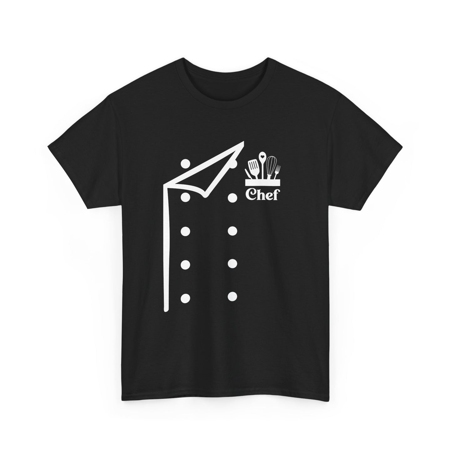 Funny Chef Head Chef Baker Chef Uniform With Tools Men Women Gift Unisex T-Shirt