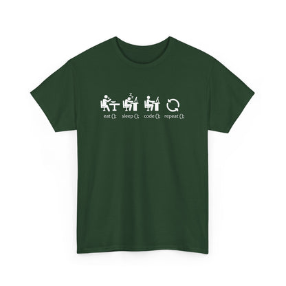 Eat Sleep Code Repeat - Funny Software Engineer Coding  Gift Unisex T-Shirt