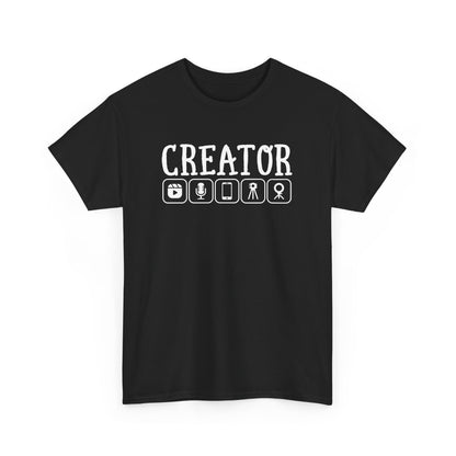 Content Creator Vlogger Online Streamer Influencer Men Women Gift Unisex T-Shirt
