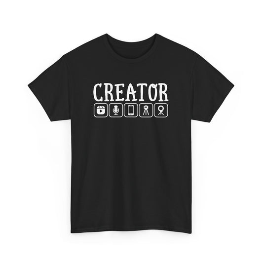 Content Creator Vlogger Online Streamer Influencer Men Women Gift Unisex T-Shirt