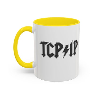 Funny Network Engineer Cybersecurity IT Support TCP IP Coder Mug