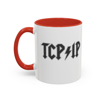 Funny Network Engineer Cybersecurity IT Support TCP IP Coder Mug