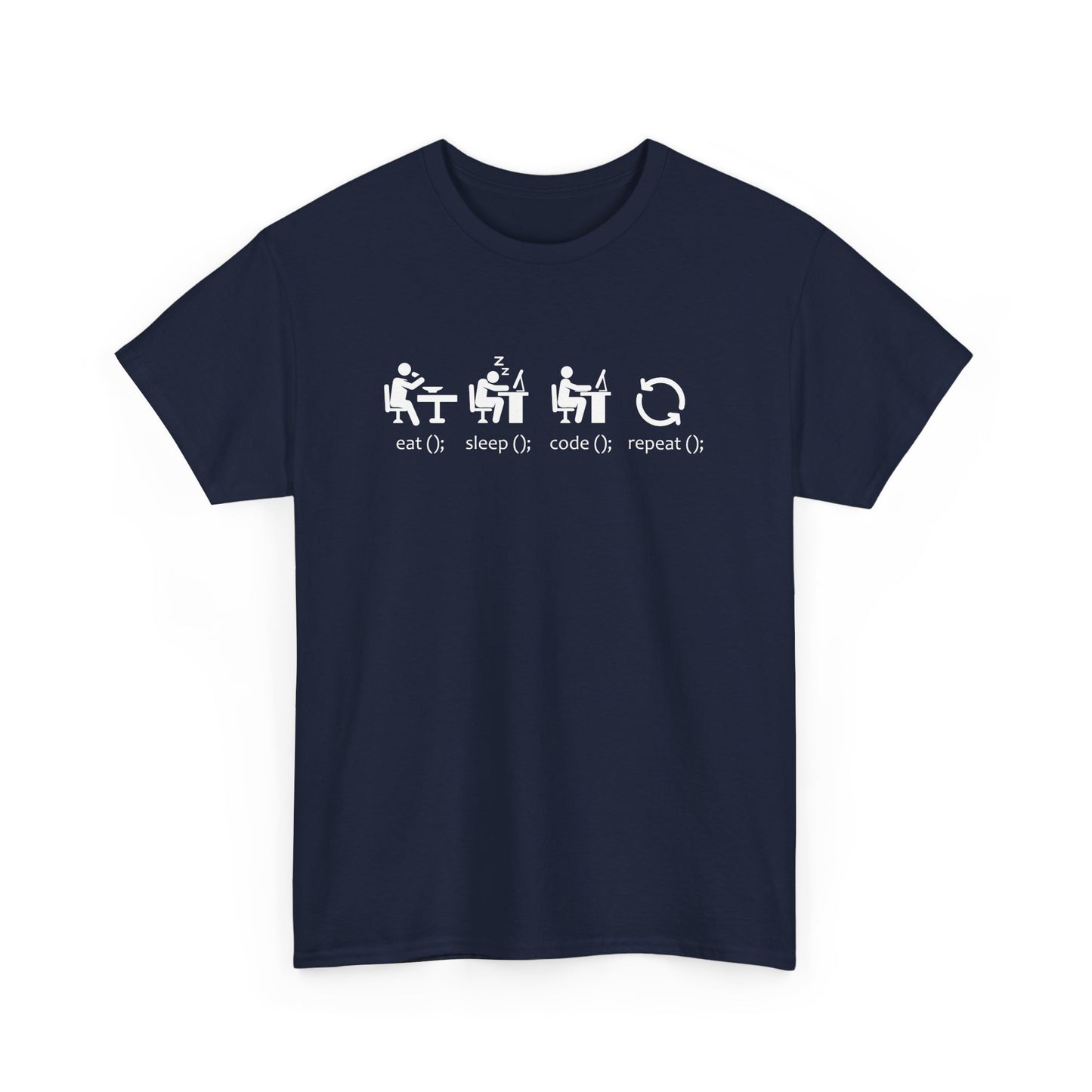 Eat Sleep Code Repeat - Funny Software Engineer Coding  Gift Unisex T-Shirt
