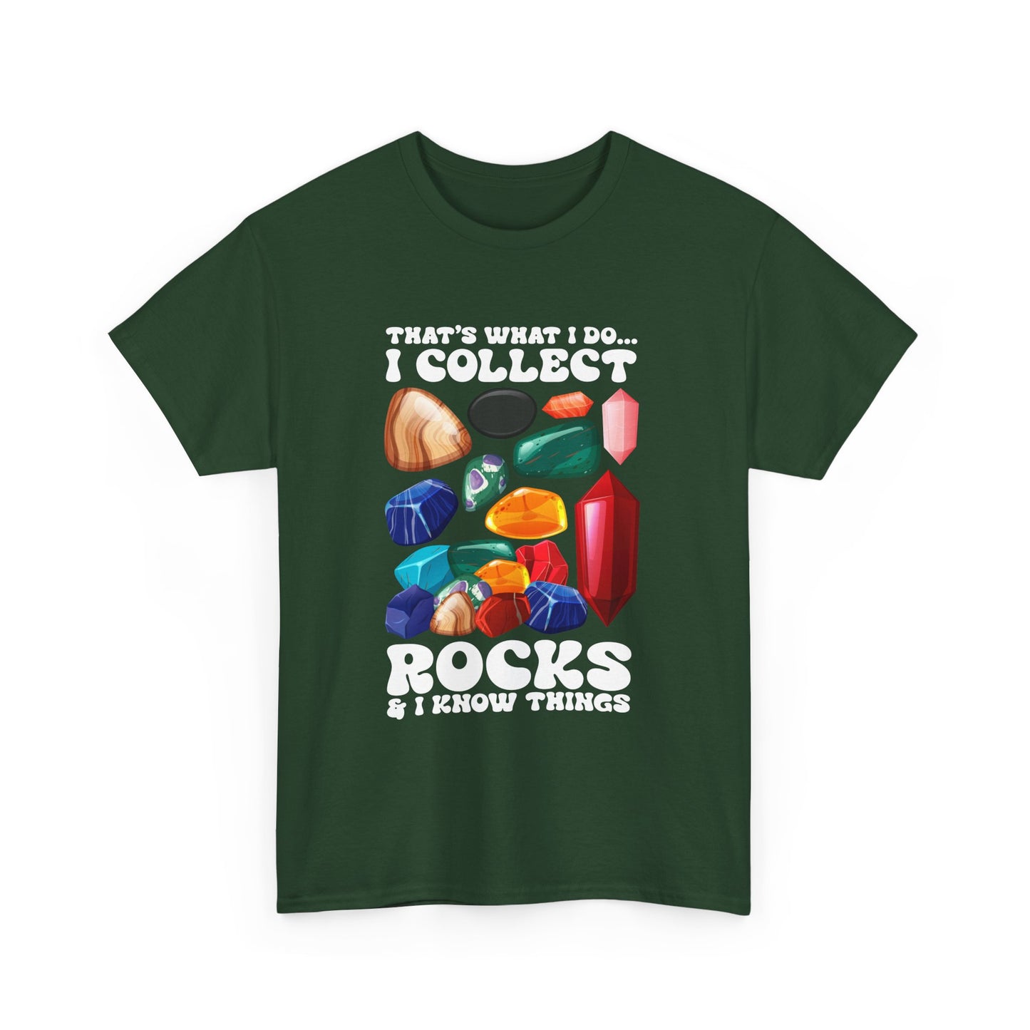 Geologist - Rock Collector Geology Gemstone Gems Collection Gift Unisex T-Shirt