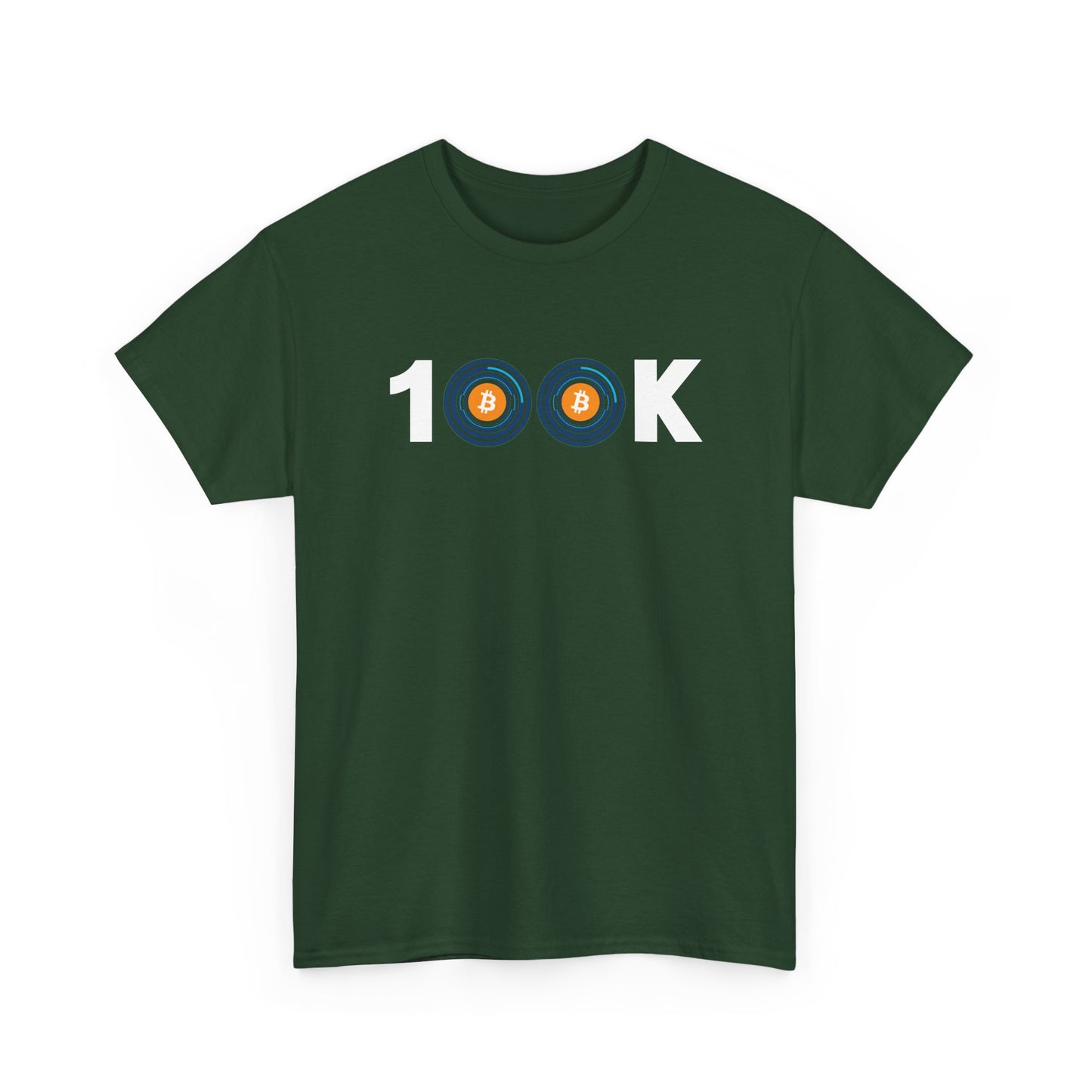 Bitcoin 100K Bitcoin BTC 100k Crypto Cryptocurrency Gift Unisex T-Shirt