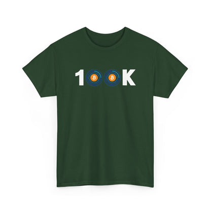 Bitcoin 100K Bitcoin BTC 100k Crypto Cryptocurrency Gift Unisex T-Shirt