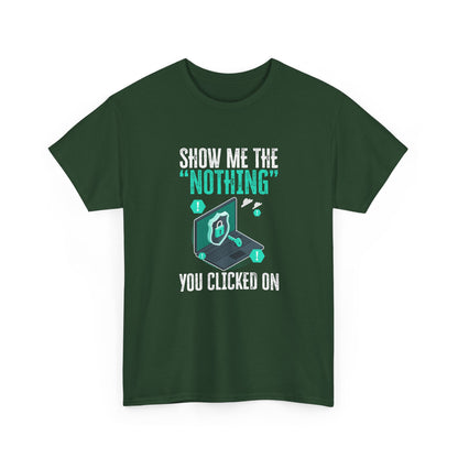 Funny Cybersecurity IT Support IT Security Network Engineer Gift Unisex T-Shirt