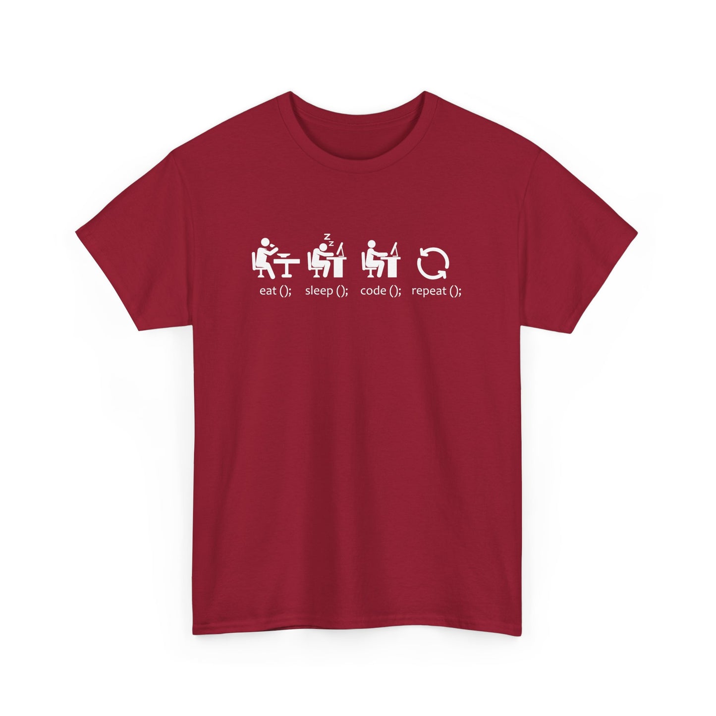 Eat Sleep Code Repeat - Funny Software Engineer Coding  Gift Unisex T-Shirt