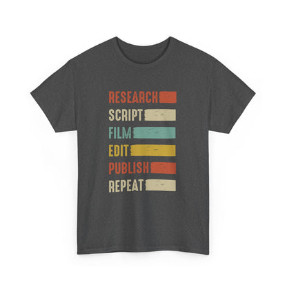 Video Editor Content Creator Vlogger Streamer Influencer Gift Unisex T-Shirt