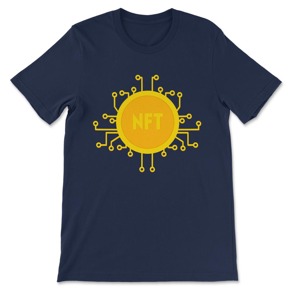 NFT Shirt 1 Gift Tee - Unisex T-Shirt - Navy