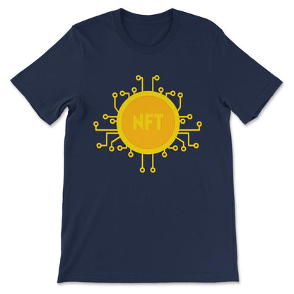 NFT Shirt 1 Gift Tee - Unisex T-Shirt - Navy
