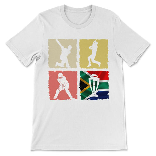 India - India Cricket - Support India Cricket for World Cup Gift Tee - White