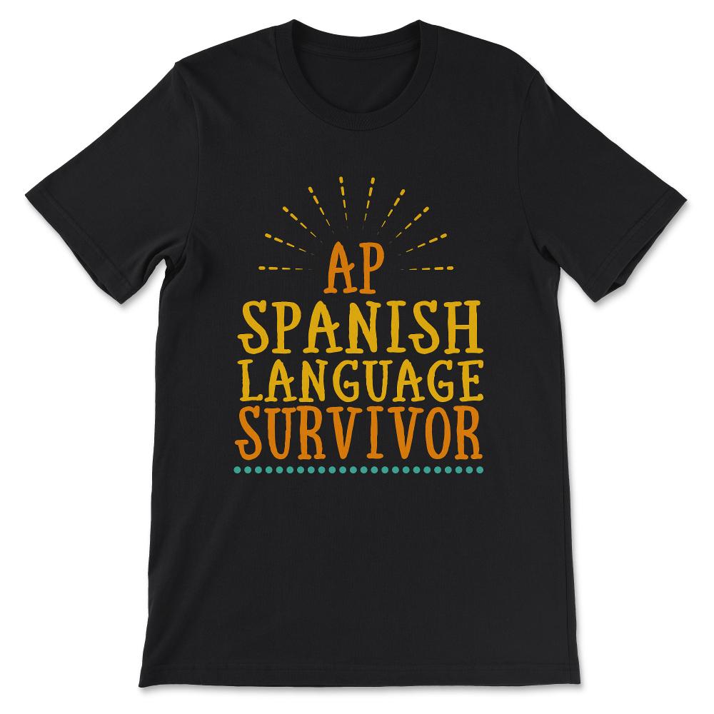 spanish language Gift Tee - Unisex T-Shirt - Black