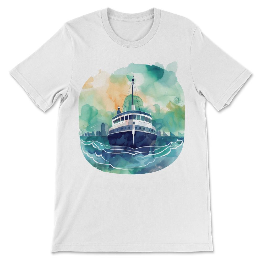 Done - Boating Sailor Sailing Sea Nautical Captain Motorboat Vessel - White