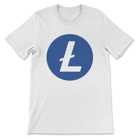 Litecoin LTC Shirt 1 Gift Tee - Unisex T-Shirt - White