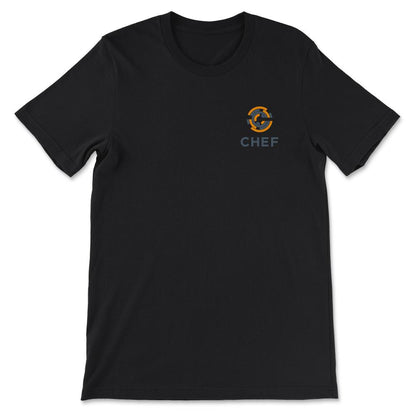 chef pocket Gift Tee - Unisex T-Shirt - Black