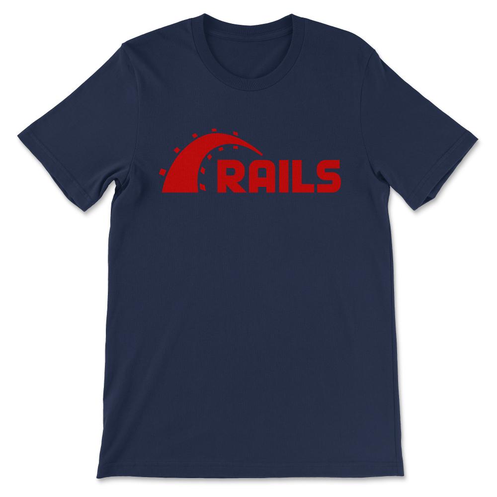 rails Gift Tee - Unisex T-Shirt - Navy