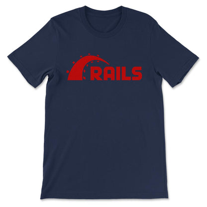 rails Gift Tee - Unisex T-Shirt - Navy