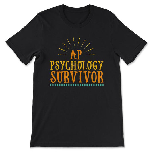 ap psychology Gift Tee - Unisex T-Shirt - Black