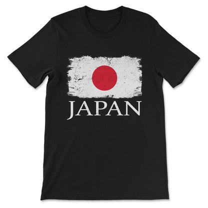 Japan Country Flag Japan Tourist Japan Country Team Gift Tee - Unisex - Black