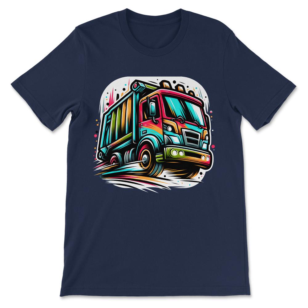 Truck - Lorry Trucks Colorful Lorry Truck Toddler Boy Girl Kids Gift - Navy