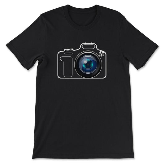 Photographer Shirt 1 Gift Tee - Unisex T-Shirt - Black
