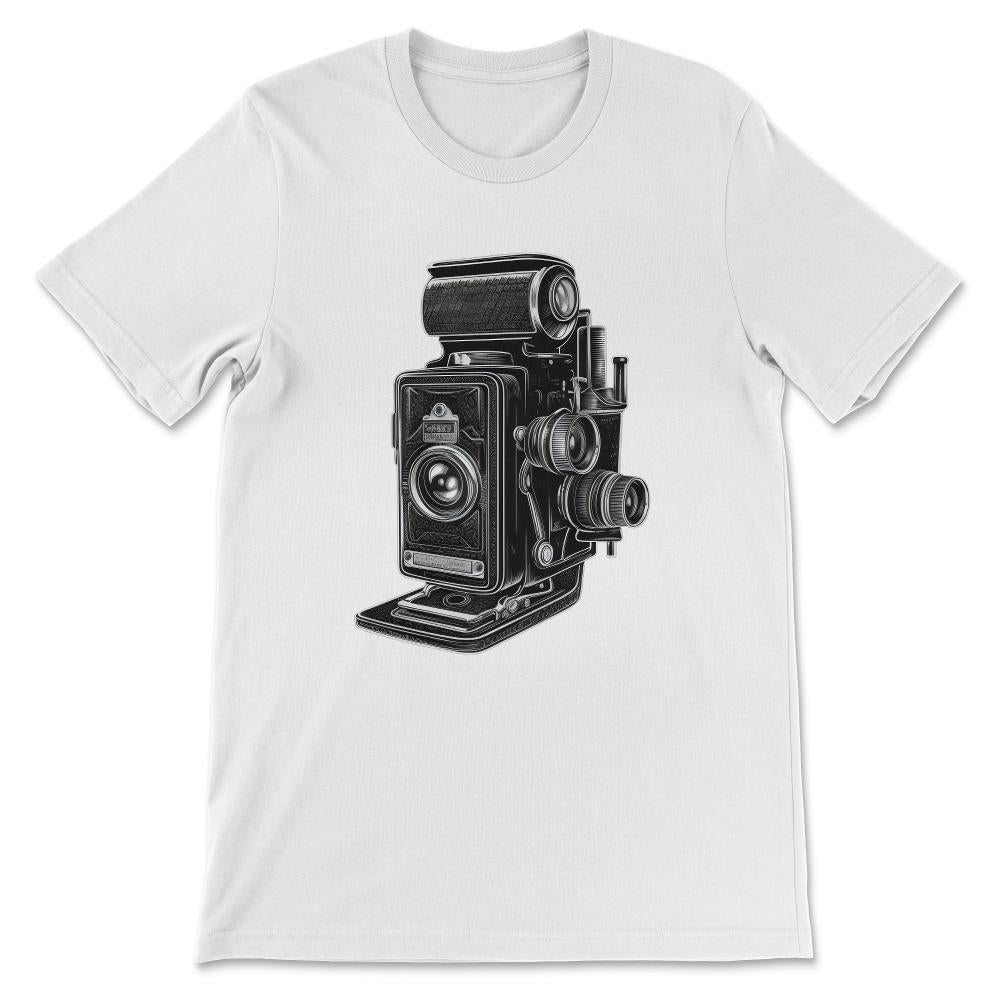 Done - Vintage Camera Photographer Old Film Lover Retro Photography - White