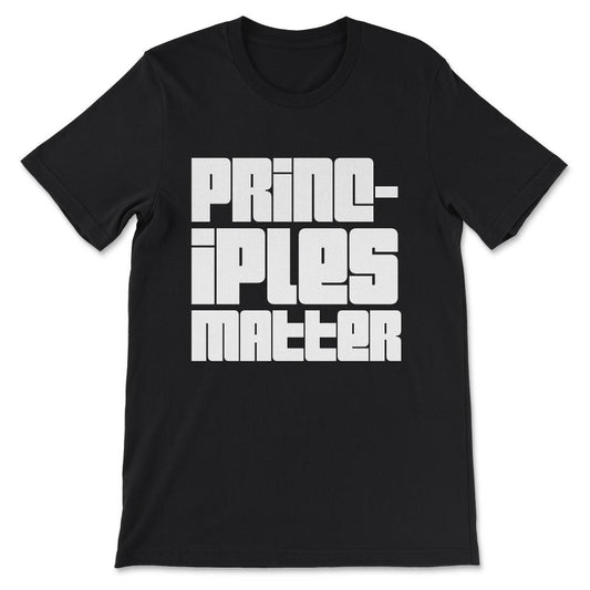 principles Gift Tee - Unisex T-Shirt - Black