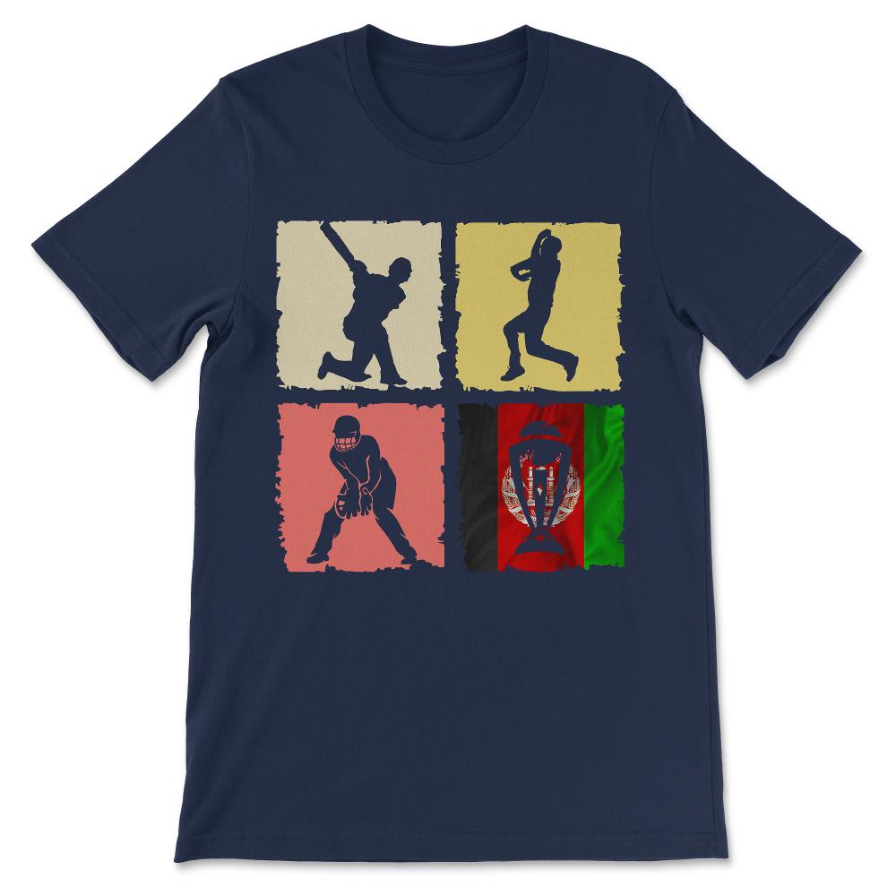 Afghanistan Cricket - Support Afghanistan for World Cup Gift Tee - - Navy