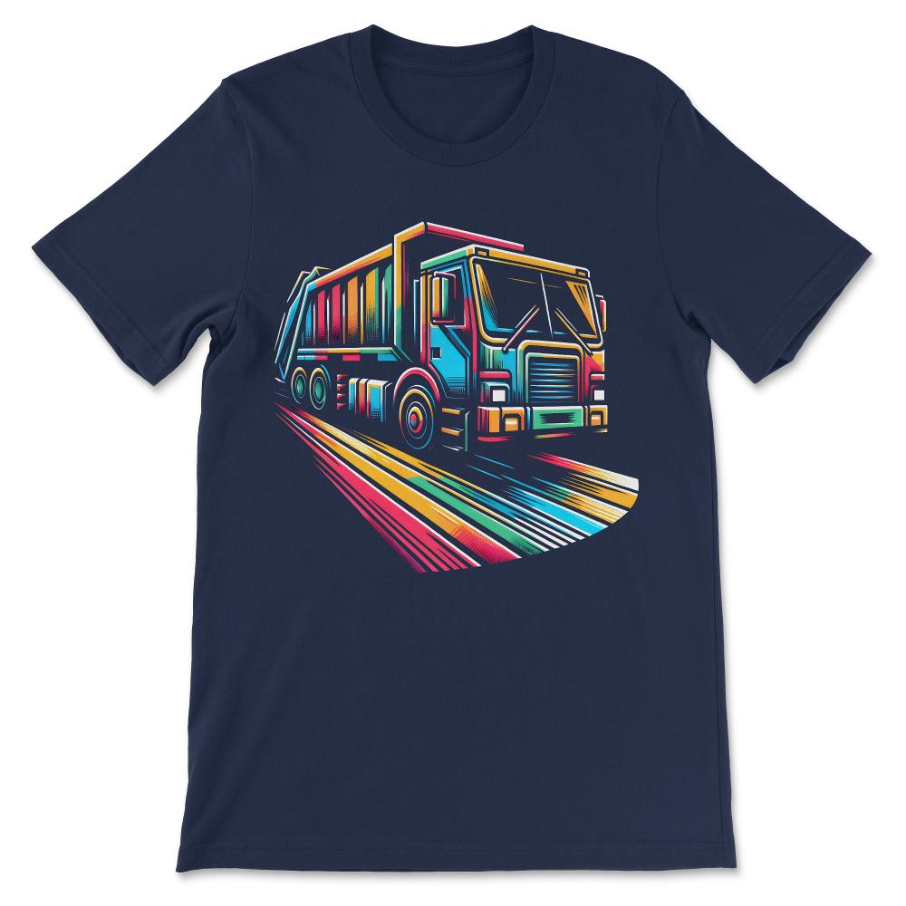 Truck - Lorry Trucks Colorful Lorry Truck Toddler Boy Girl Kids Gift - Navy