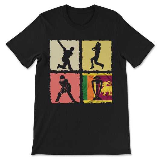 India - India Cricket - Support India Cricket for World Cup Gift Tee - Black