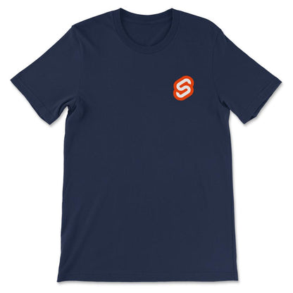 Svelete Programming Pocket Logo Shirt 1 Gift Tee - Unisex T-Shirt - Navy