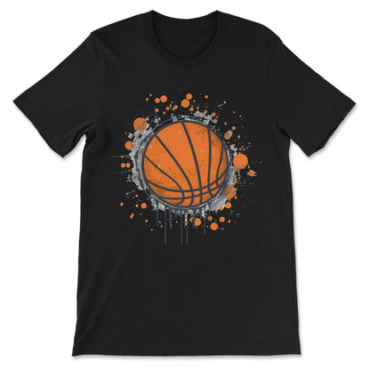 Done - Basketball Bball Player Lover Basketballer Sports Retro Game - Black