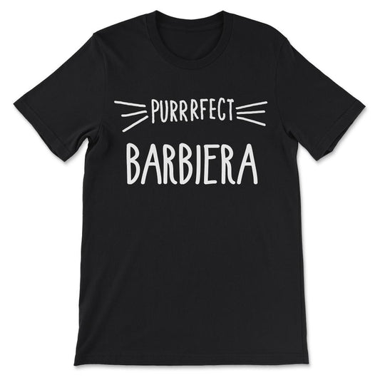 Perfect Barbiera - Funny Barber Hairdresser Hairstylist Joke Humor - Black