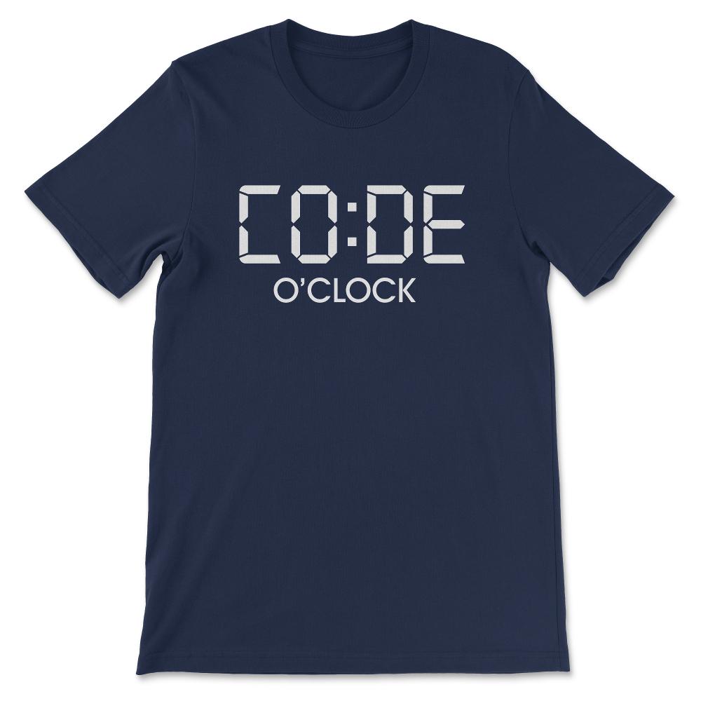 Software Engineer - computer science print - coding design Gift Tee - - Navy