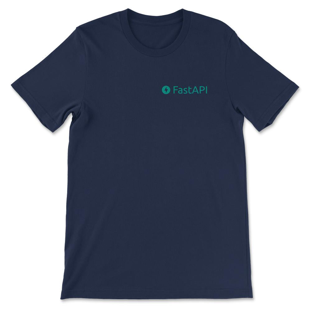 FASTAPI pocket Gift Tee - Unisex T-Shirt - Navy