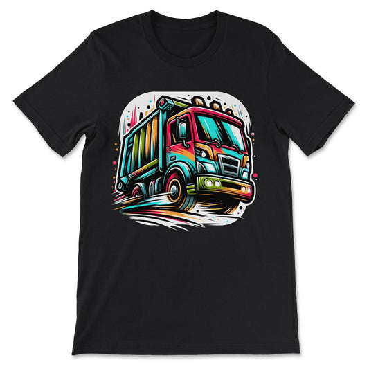 Truck - Lorry Trucks Colorful Lorry Truck Toddler Boy Girl Kids Gift - Black