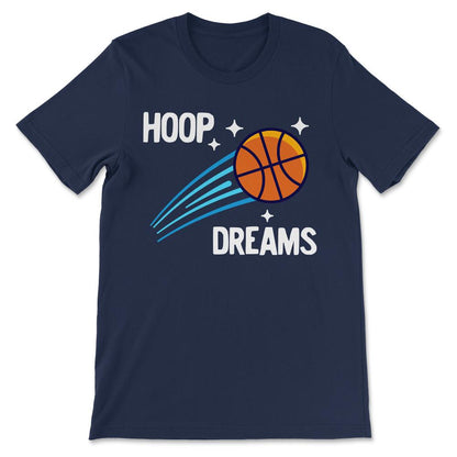 Basketball - Eat Sleep Basketball - Basketball Player Hoop Dreams - Navy