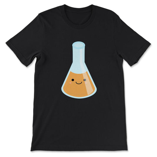 Cute Funnel Science Teacher Atom Lover Science Student Gift Tee - - Black