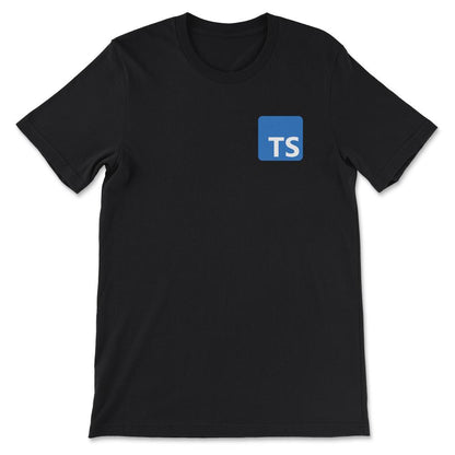 Typescript pocket Gift Tee - Unisex T-Shirt - Black